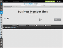 Tablet Screenshot of members.hawthornedirect.info